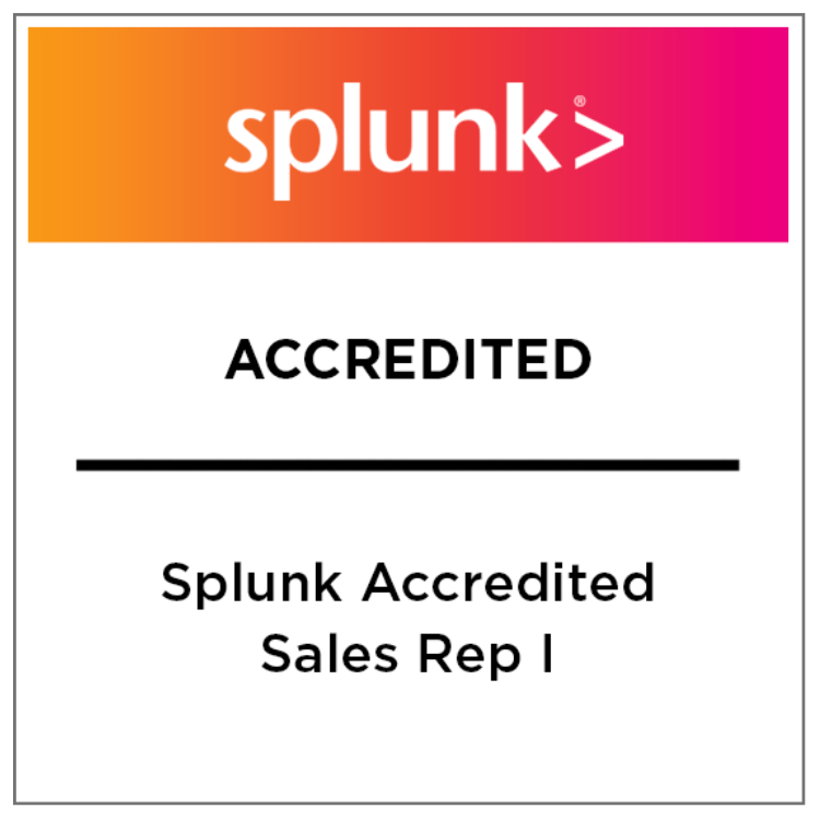 Splunk Accredited Sales Rep I